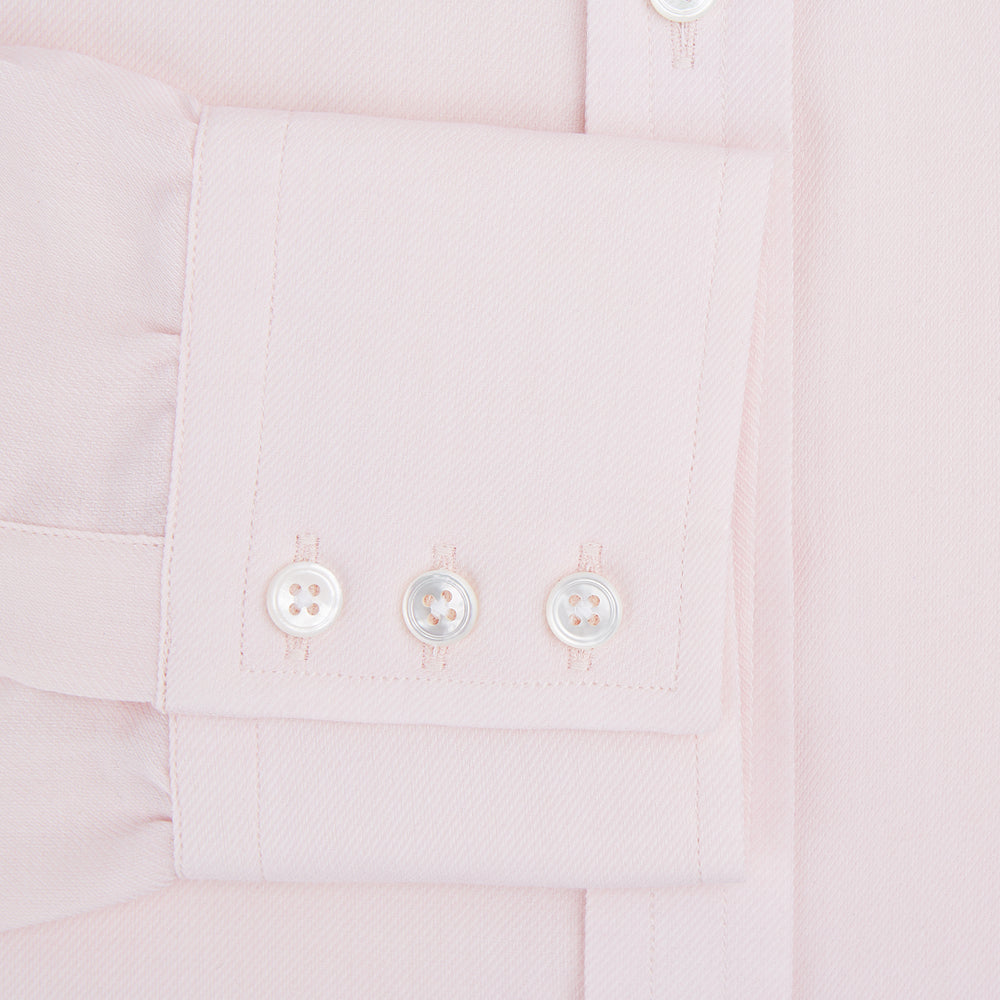 Pale Pink Cotton Cashmere Mayfair Shirt
