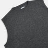View 2 of product Charcoal Grey  Cashmere Round Neck Vest