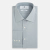 View 5 of product Pale Blue Fine Check Mayfair Shirt