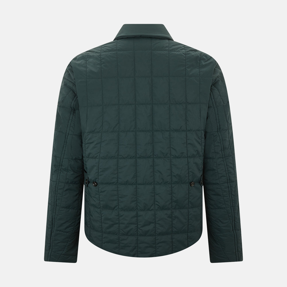 Battersea Forest Green Quilted Jacket