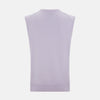 View 3 of product Lilac Cashmere V-Neck Vest
