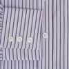 View 4 of product Lilac Ticking Stripe Mayfair Shirt