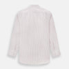 View 3 of product Red Multi Ticking Stripe Mayfair Shirt