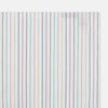 View 1 of product Green Multi Double Pinstripe Hand-Rolled Handkerchief