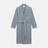 View 1 of product Green and Blue Stripe Cotton Arnold Gown
