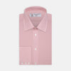 View 1 of product Light Pink Gingham Check Shirt with T&amp;A Collar and 3-Button Cuffs
