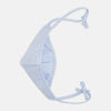 View 3 of product Exclusive Light Blue, White & Pink Stripe Commuter Mask With 3 Viroformula™ Filters