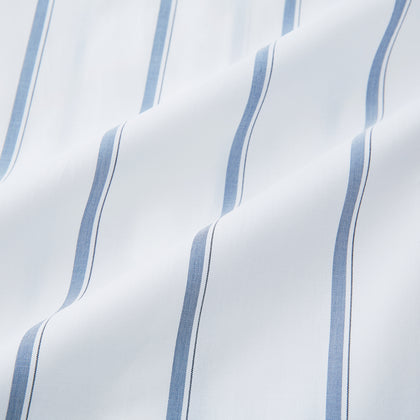 Steel Grey Track Stripe Mayfair Shirt Image 5