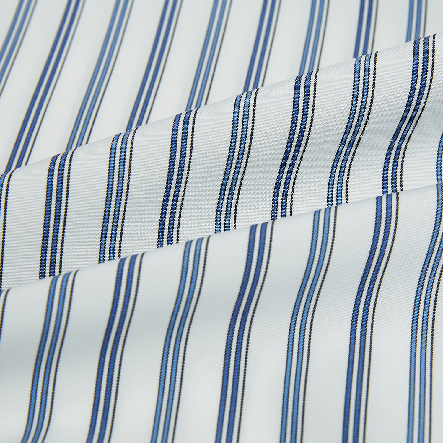 View 8 of product Sapphire Blue Multi Track Stripe Westminster shirt