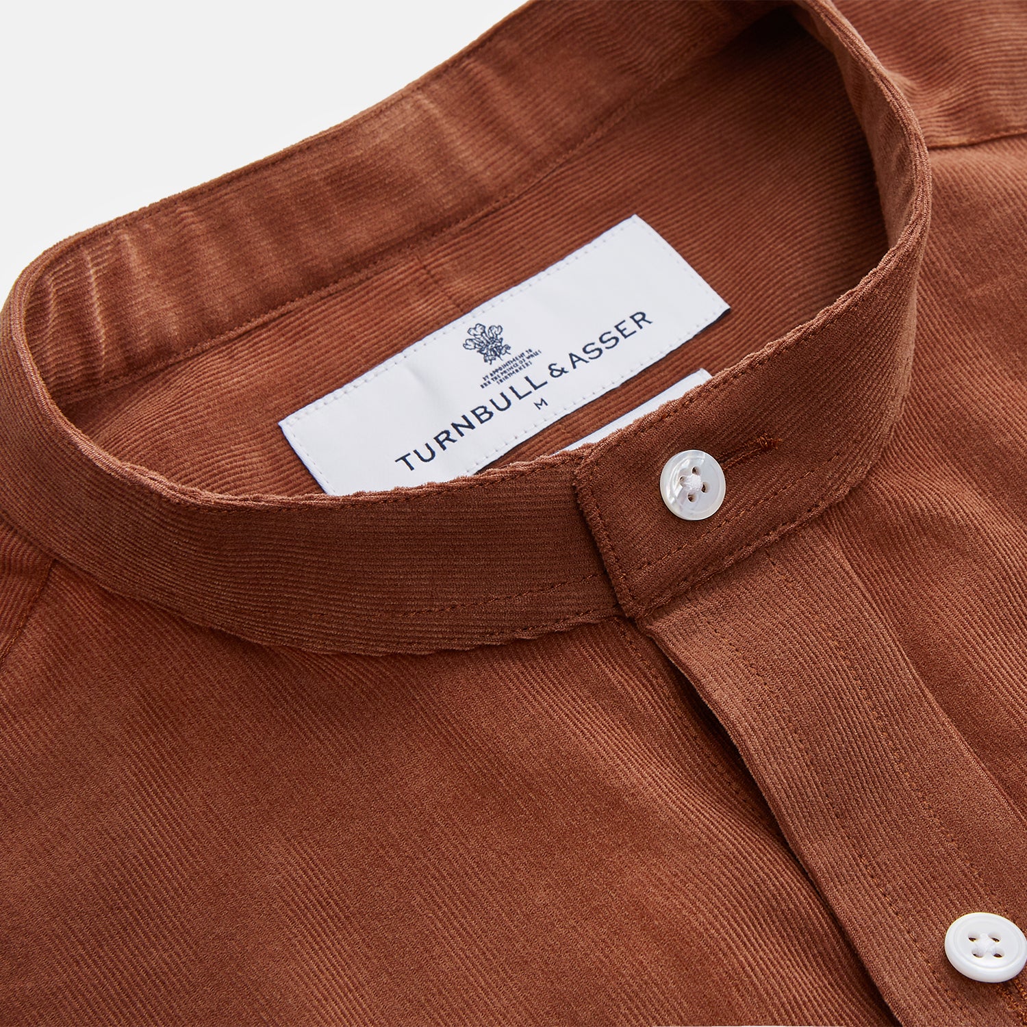 Rust Cotton Weekend Fit Blake Shirt