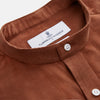 View 4 of product Rust Cotton Weekend Fit Blake Shirt