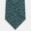 View 3 of product Light Petrol Paisley Printed Silk Tie