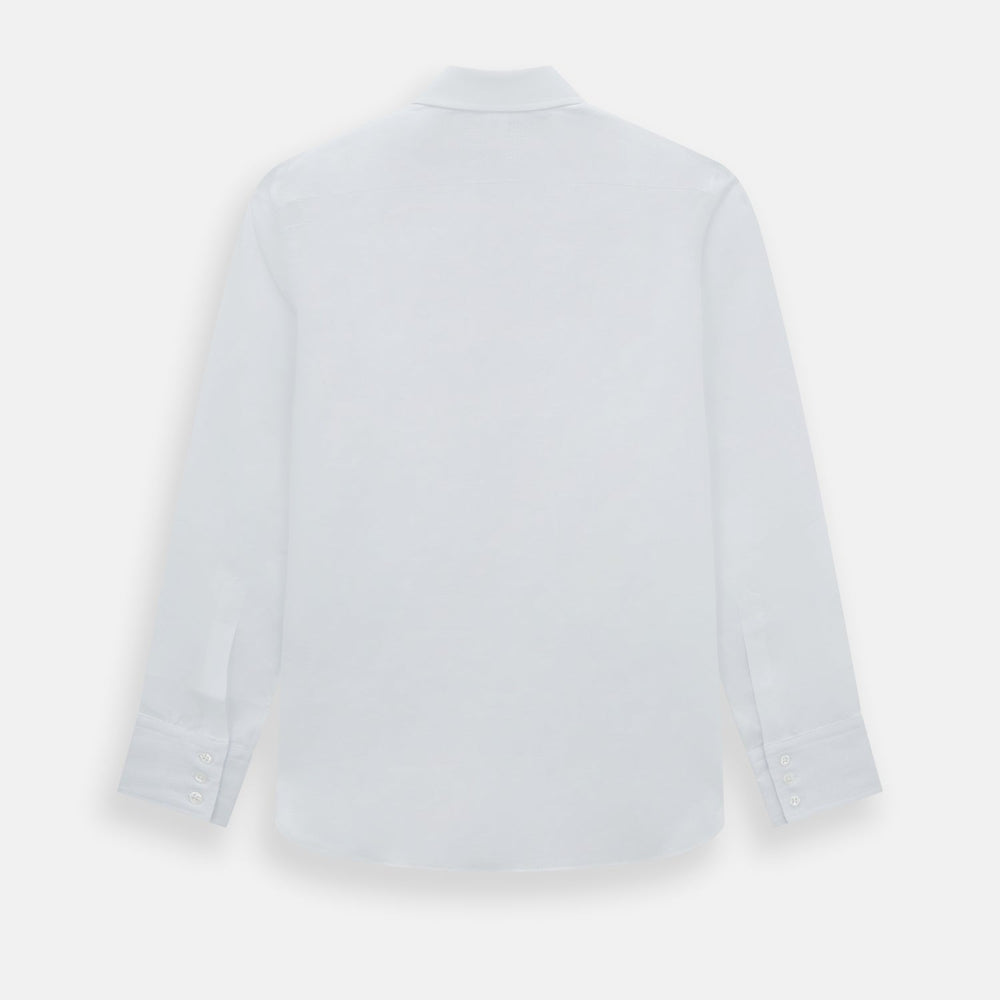 White Linen Westminster Shirt