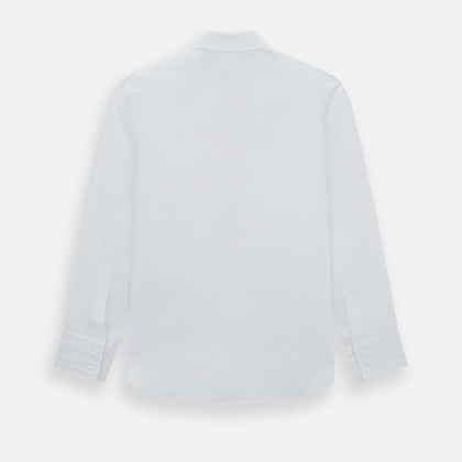 White Linen Westminster Shirt Image 2