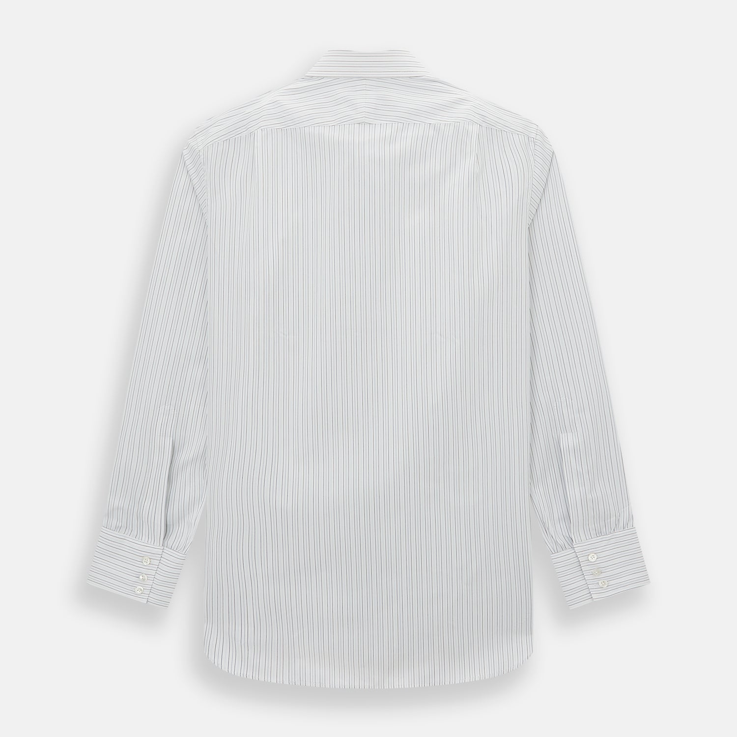 View 3 of product Blue Multi-Tone Double Pinstripe Mayfair Shirt