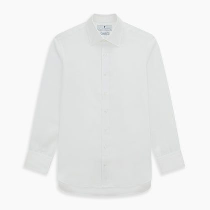 White Linen Mayfair Shirt Image 6