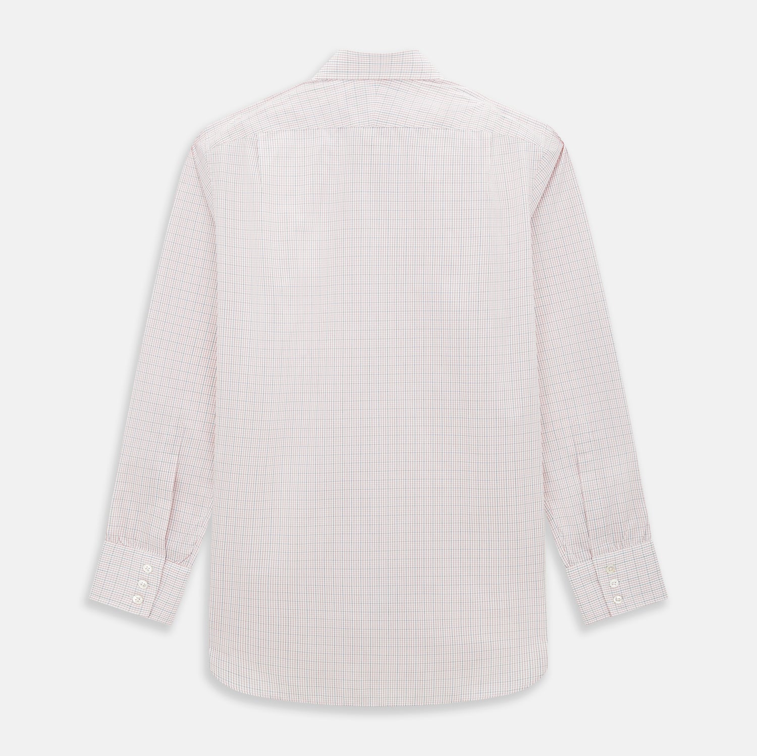 View 3 of product Red Micro Graph Check Mayfair Shirt