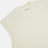 View 2 of product Ecru Fine Merino V-Neck Vest