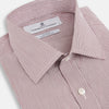 View 2 of product Red and Pink Ticking Stripe Mayfair Shirt