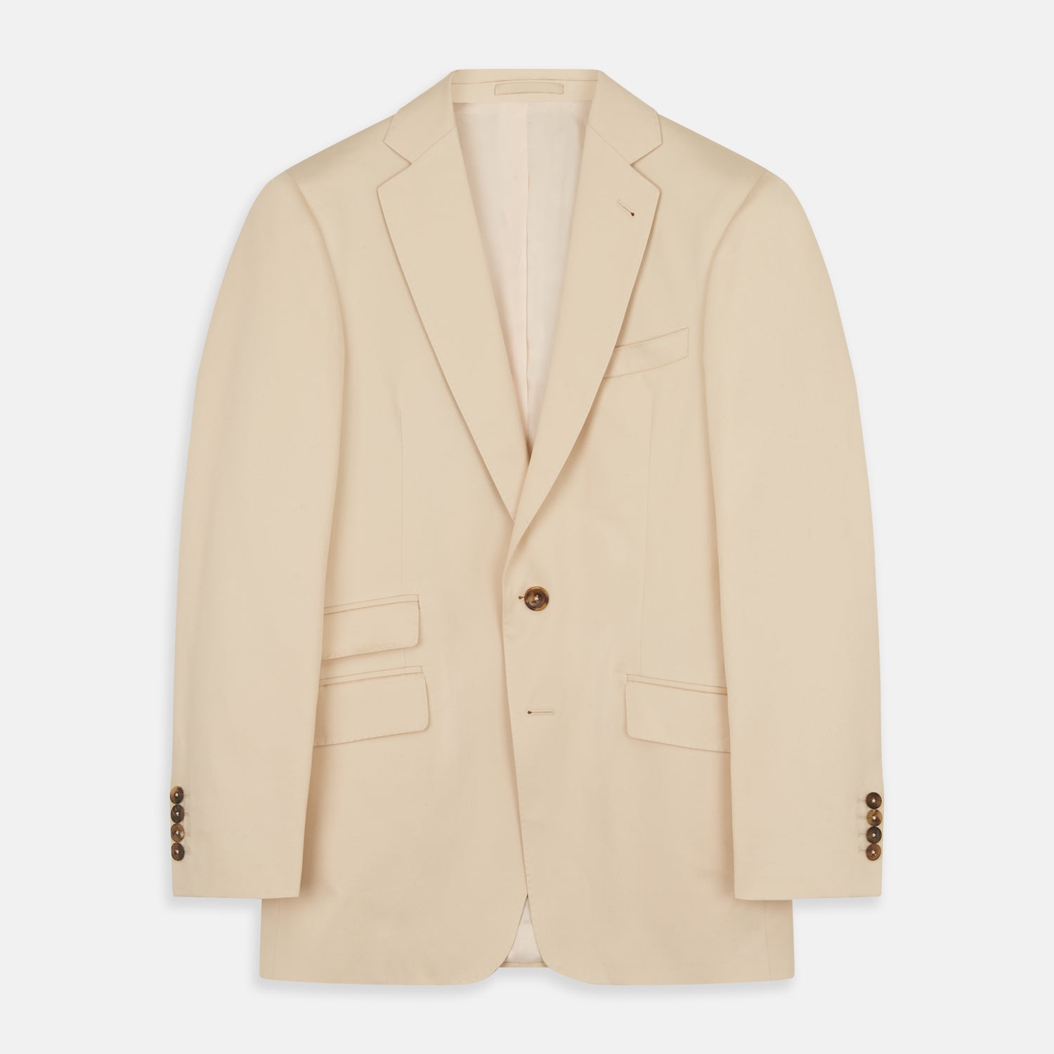 View 2 of product Beige Cotton Barrington Blazer