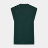 View 3 of product Petrol Green Fine Merino V-Neck Vest