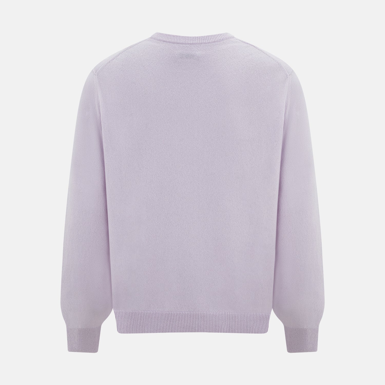 View 8 of product Lilac Cashmere Round Neck Jumper