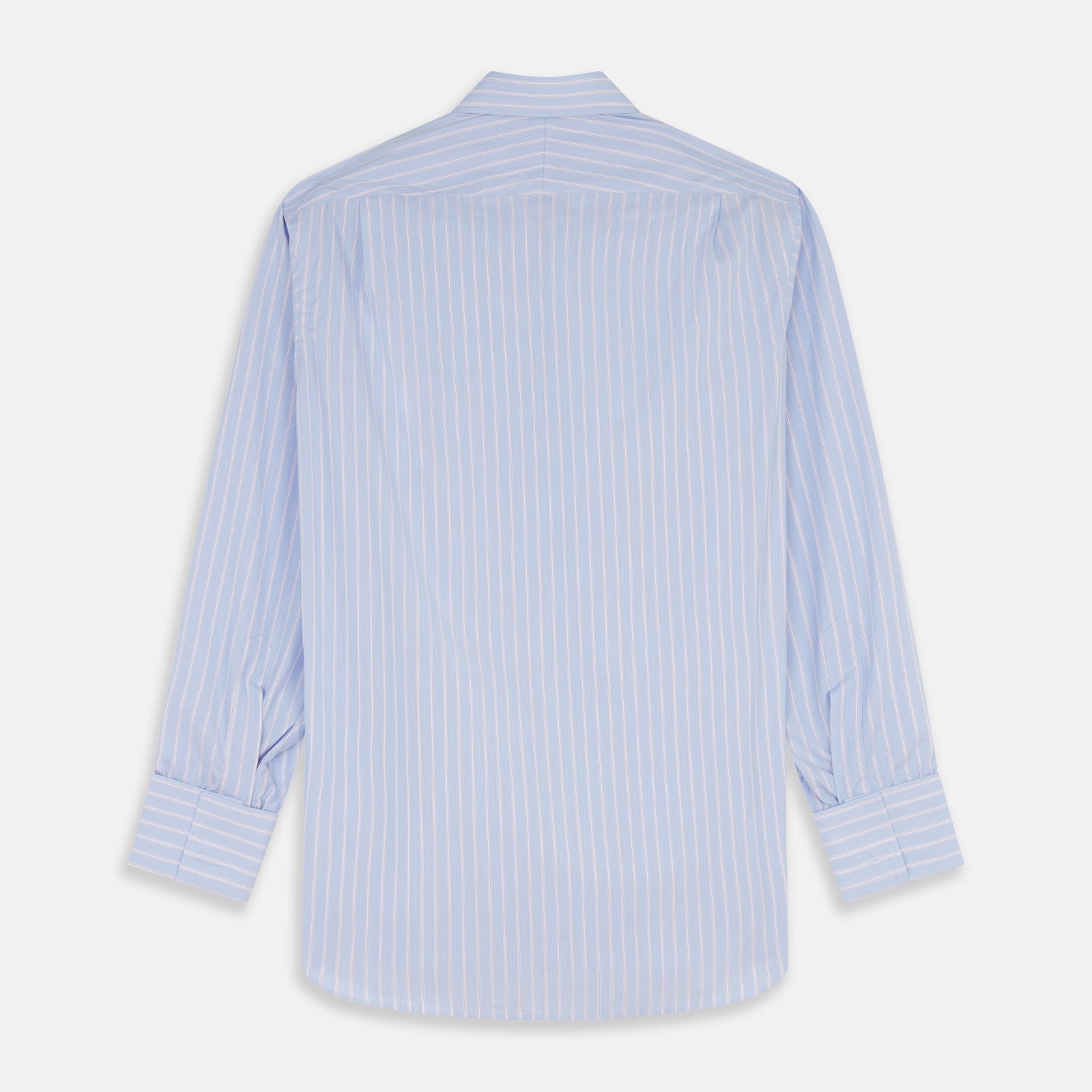 View 5 of product Blue Multi Stripe Cotton Regular Fit Whitby Shirt