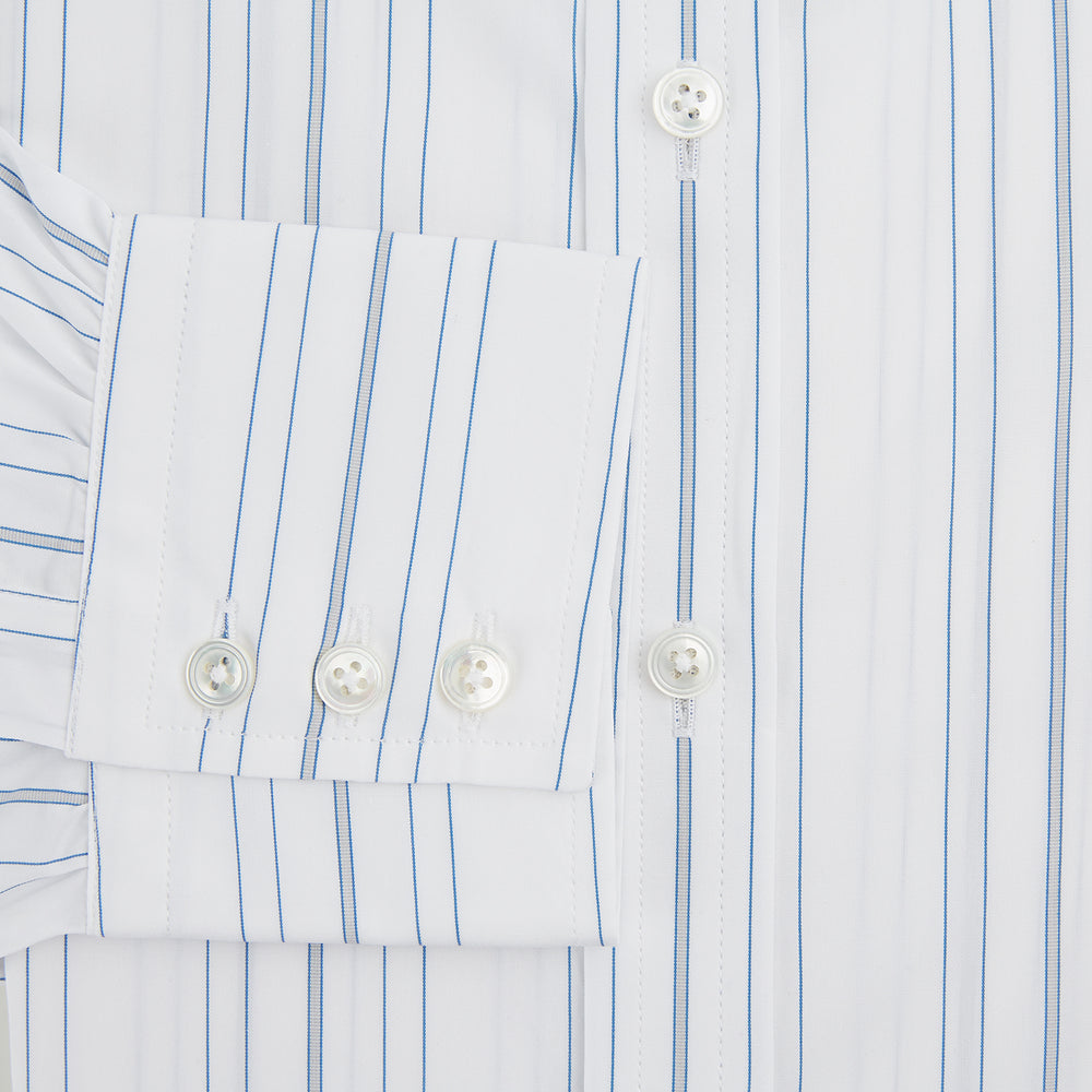 Pale Blue Multi Stripe Mayfair Shirt