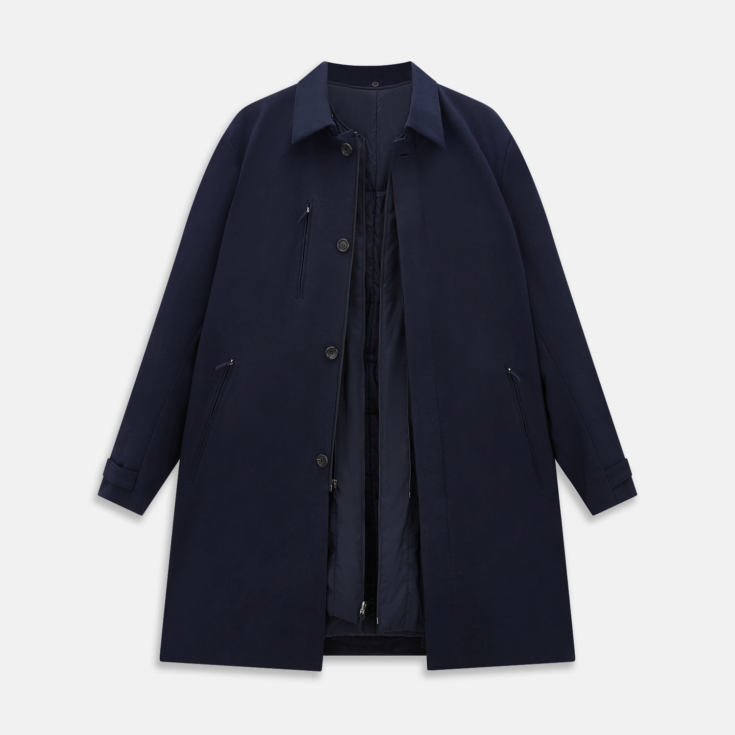View 4 of product Navy John Arthur Trench Coat