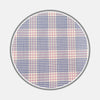 View 1 of product Blue and Pink Multi Check Silverline Cotton Fabric