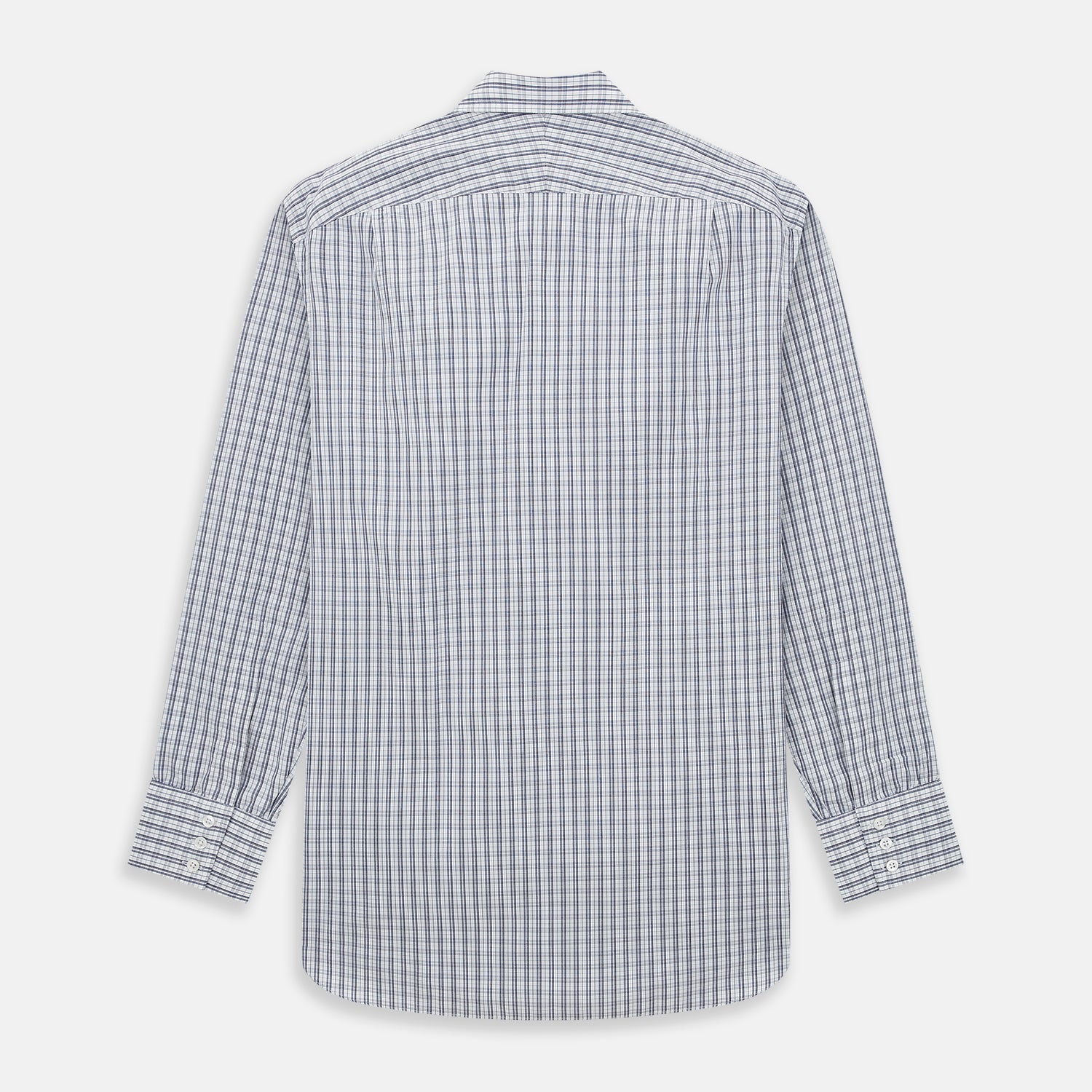 View 3 of product Navy Multi Check Mayfair Shirt