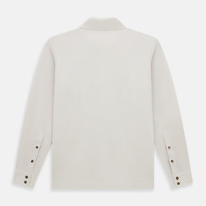 Pale Pink Rugby Polo Shirt Image 2