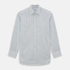 View 1 of product Forest Green with Multicoloured Music Stripe Mayfair Shirt