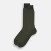 View 2 of product Forest Green Motif Mid-Length Socks