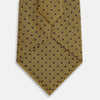 View 3 of product Purple and yellow Micro Dot Silk Tie