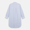 View 5 of product Blue and Pink Stripe Poplin Cotton Nightshirt