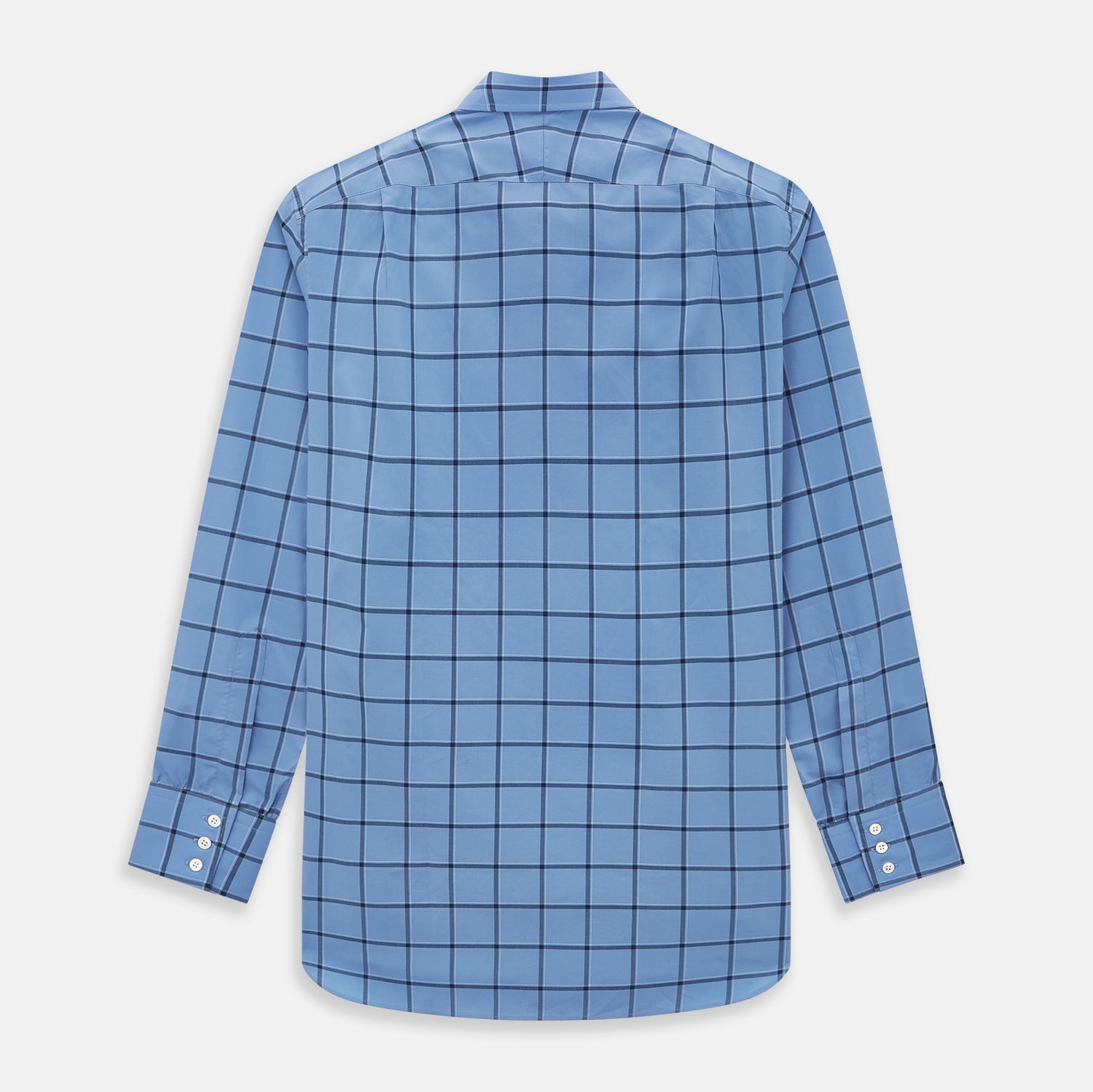 View 3 of product Colony Blue Grid Check Mayfair Shirt