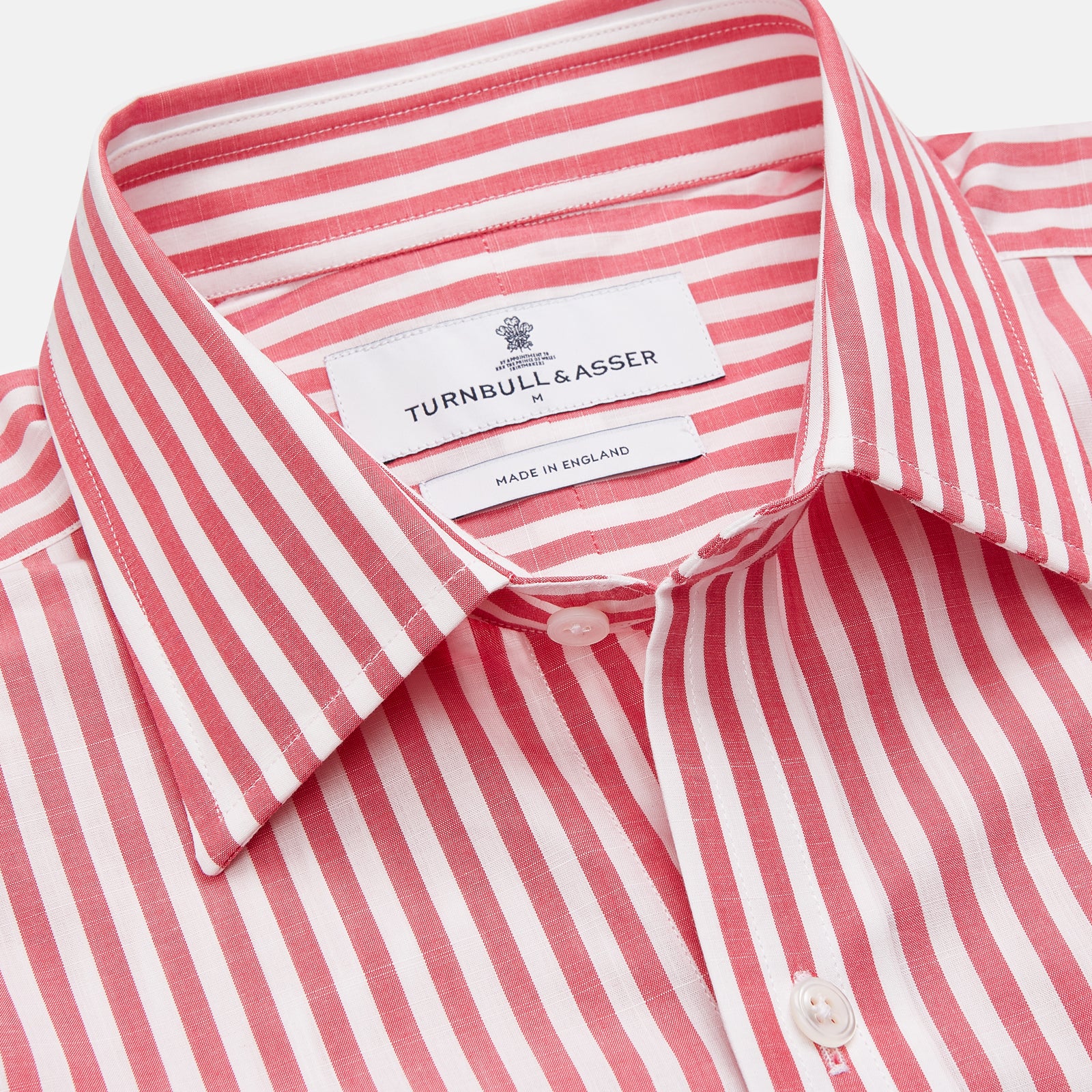 View 2 of product Pink Candy Stripe Cotton Weekend Fit Finch Shirt