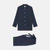 View 1 of product Blue Multi Check Wool Quin Pyjama Set