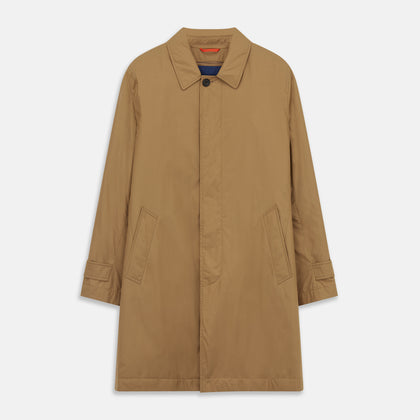 Camel Quintern Sealup Raincoat with Detachable Liner Image 1