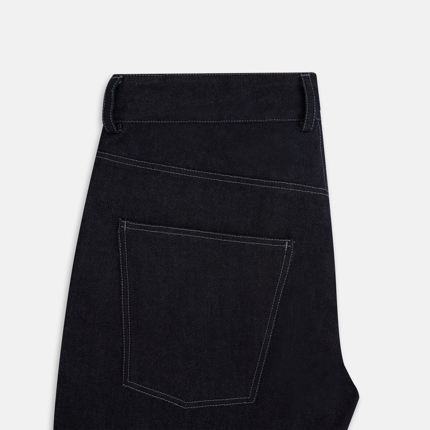 View 5 of product Navy Denim Trousers