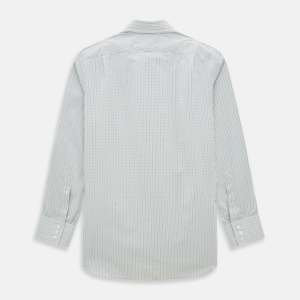 Green and Brown Multi Check Mayfair Shirt