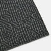 View 2 of product Grey Fretwork Cashmere Knitted Scarf