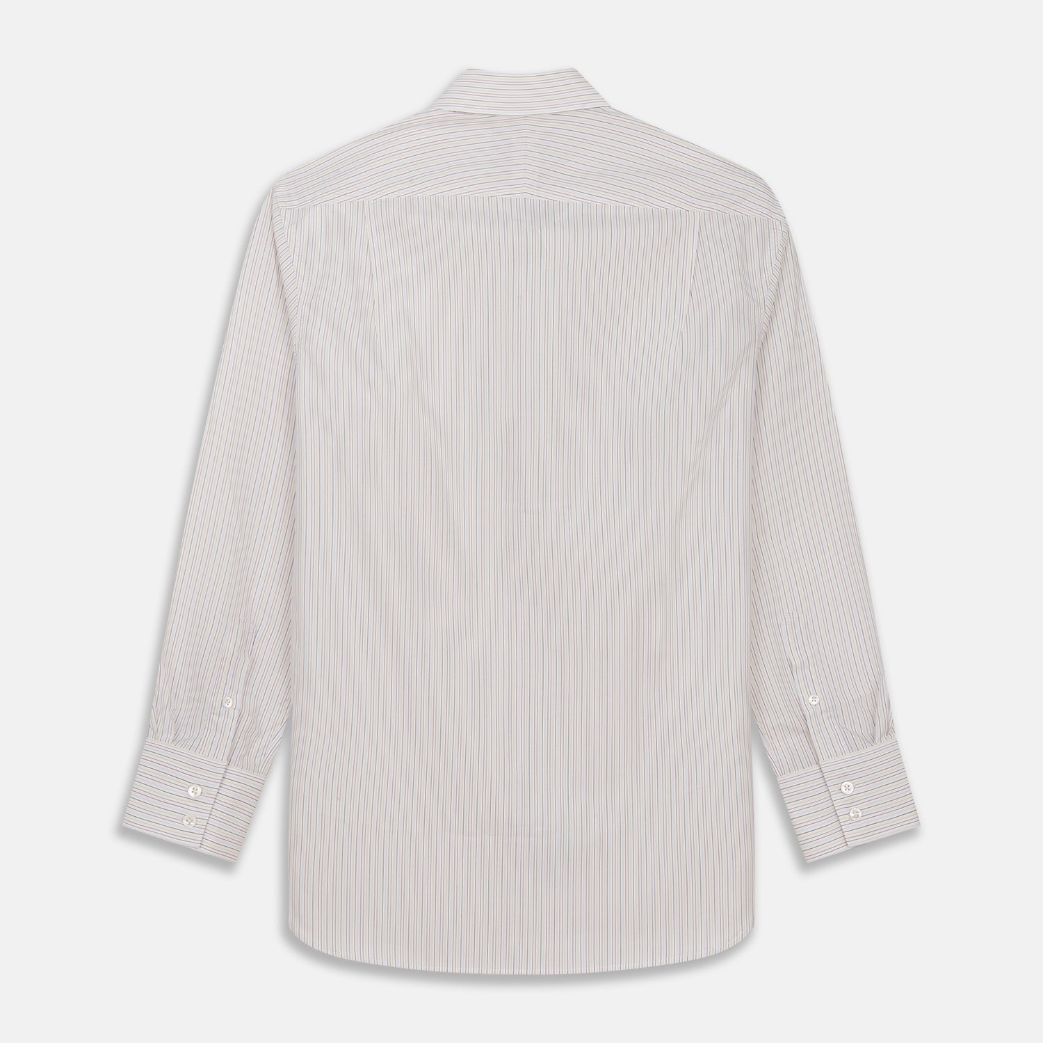 View 5 of product Red Multi Stripe Tailored Fit Shelton Shirt