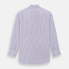 Purple Micro Shadow Check Mayfair Shirt