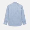 View 3 of product Steel Blue Ticking Stripe Westminster Shirt