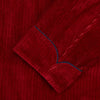 View 2 of product Burgundy Linen & Cotton Cord Gown