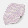 View 1 of product Lilac Flower-Patterned Printed Silk Tie