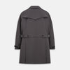 View 3 of product Charcoal Melange John Arthur Trench Coat