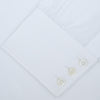 View 4 of product White Sea Island Quality Cotton Twill Shirt with T&amp;A Collar and 3-Button Cuffs